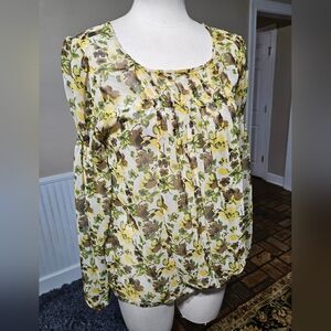 Paperdoll Floral Top Medium
